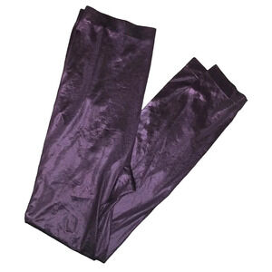 Lane Bryant Purple Shimmer Leggings, Size E/F NWOT